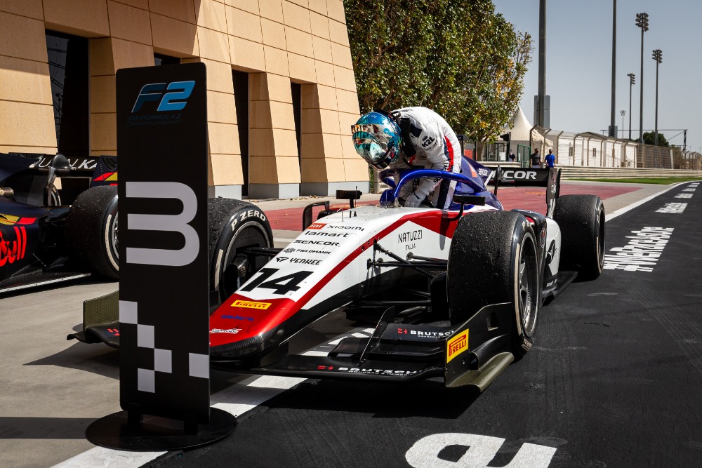 Skvělý začátek sezóny F2 pro Charouz Racing System: Beckmann si dojel pro třetí místo!